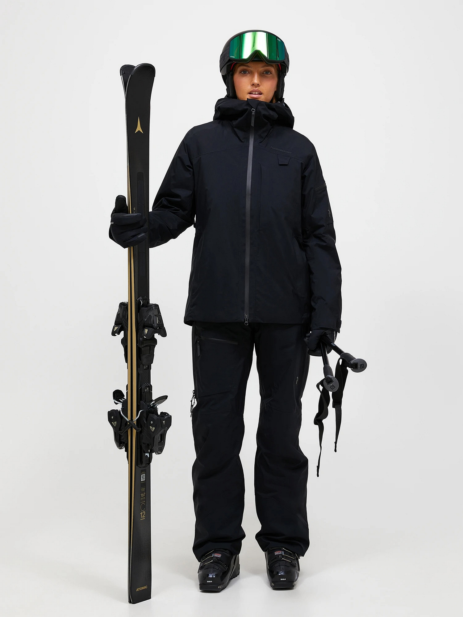 PeakPerformance Gore-Texスキーウェア 女性用S Alpine Gore-Tex Insulated Jacket Women FW26 - S / BLACK